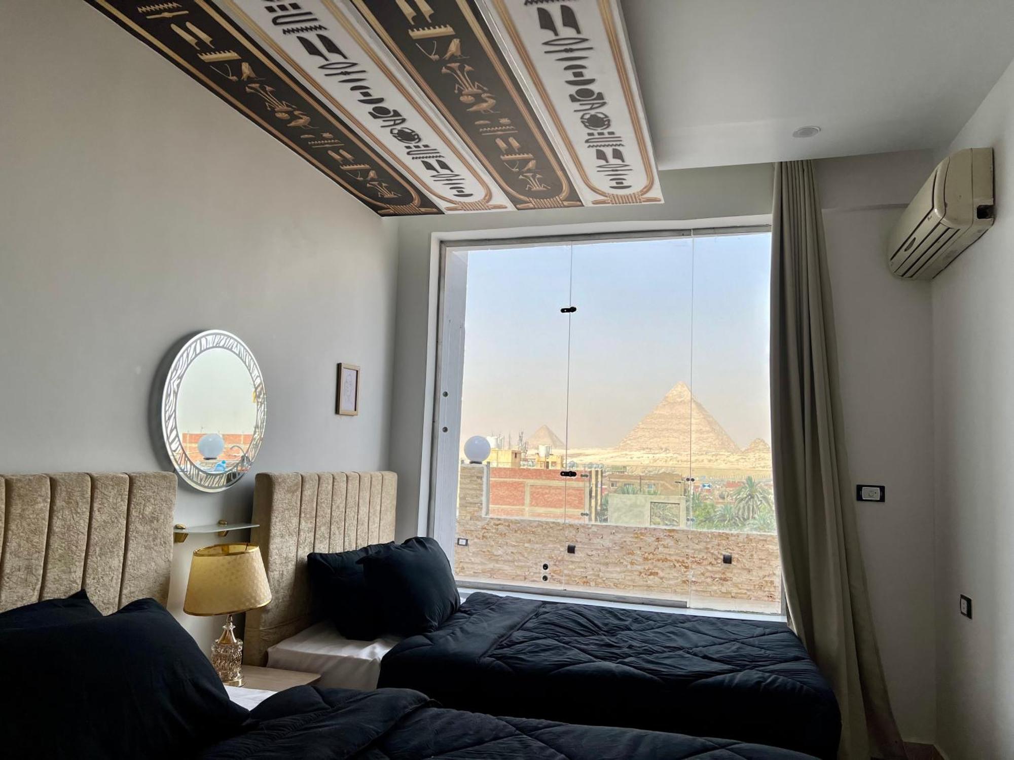 New Hope Pyramids View Cairo Exterior foto