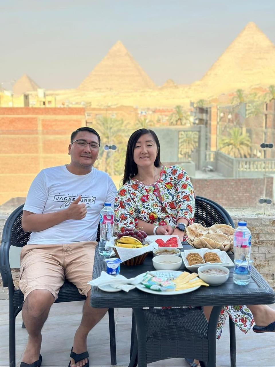 New Hope Pyramids View Cairo Exterior foto