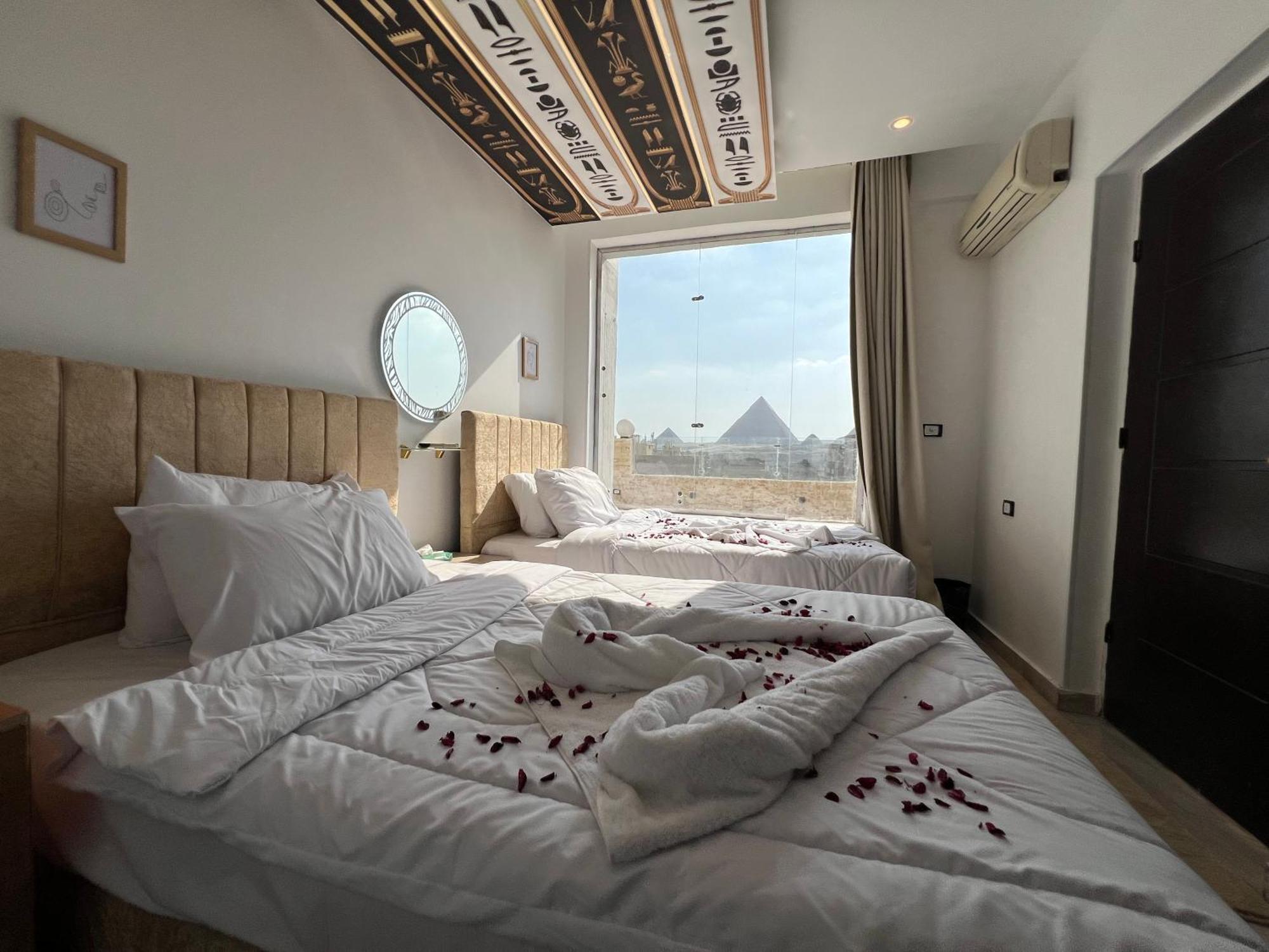 New Hope Pyramids View Cairo Exterior foto